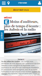 Mobile Screenshot of lest-eclair.fr